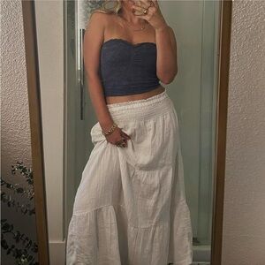 Floral S/M Tube Top